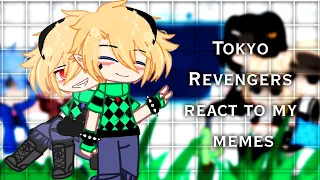 • Tokyo Revengers react to my memes • Tokrev • || Demon Takemichi AU || ❗Mitake❗• gacha club •