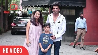 Sunil Grover With Family At Arpita's Ganesh Visarjan Function | Dr. Mashoor Gulati