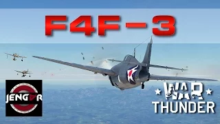 War Thunder Realistic: F4F-3 Wildcat with Jumonkey