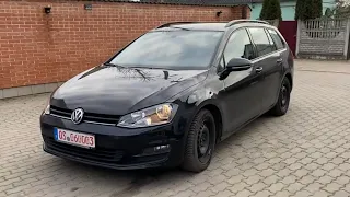 Обзор VW Golf 1.6 TDI 2016 года