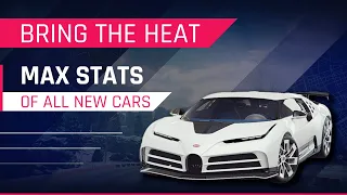 MAX STATS of All The New Cars - Asphalt 9 BRING THE HEAT