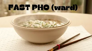 Vietnamese Pho Noodle Soup - Ready in Minutes -  Easy and Fast #phosoup