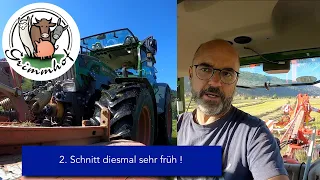 FarmVLOG#70 - 2. Schnitt. Diesmal schon sehr früh. Ist das gut ?