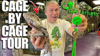 ENTIRE CAGE BY CAGE TOUR OF MY ZOO AND REPTILE BREEDING!! | BRIAN BARCZYK