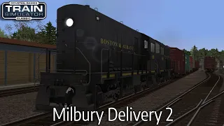 Milbury Delivery 2 - Boston and Albany - HH600 - Train Simulator Classic