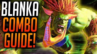 STREET FIGHTER 6 BLANKA COMBOS! Starter Combo Guide