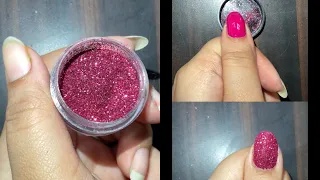 DO’S & DONT’S of How To Apply Glitter Powder On Nails 💅 | Must Watch For Beginners | #nailart