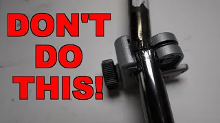 HOW NOT TO CUT GRAPHITE GOLF SHAFTS / Wrong Tool for the Job