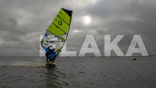 SICK FREESTYLE WINDSURFING session in the river Elbe | Ivenfleth