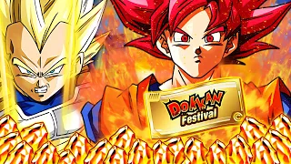 GODLY SUMMONS?! DOKKAN FEST PHY GOD GOKU SUMMONS! (DBZ: Dokkan Battle)