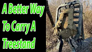 A Better Way to Carry a Treestand