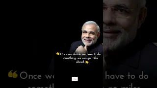 PM Narendra Modi: Inspirational Words for Success  #quotesmotivation