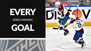 Every NHL Series-Winning Goal from the 2022 SCP