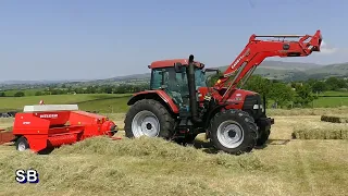 Haytime 2022 Smart Lely welger AP630 small hay baler, & Case tractors 23/06/22