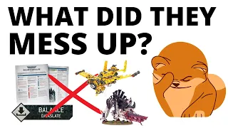 Games Workshop's Biggest Blunders in 40K's Update?