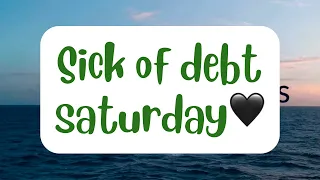 Sick of debt Saturday🖤 | $150 | happy mail and lots of chaos😩