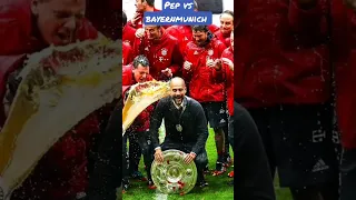 Bayern Munich with Pep Guardiola #shorts #championsleague #manchestercity