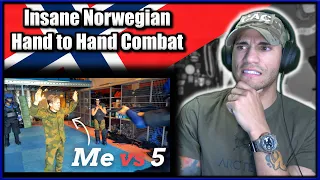 Insane Norwegian Hand-to-Hand Fighting (Marine reacts)