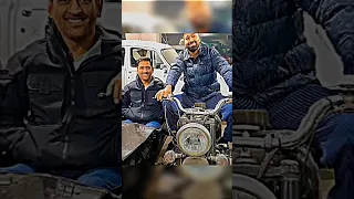 MSD Bike Collection 🥶 #shorts #msdhoni #viral