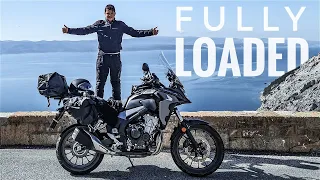 HONDA CB500X review: Long Distance trip with Pillion and Luggage - EP1