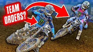 Did Eli Tomac let Cooper Webb pass him?