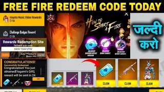 FREE FIRE REDEEM CODE TODAY | 2 MAY | REDEEM CODE FREE FIRE | FF REDEEM CODE TODAY 2 MAY