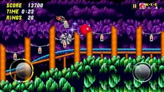 Sonic 2 Mystic Cave and Hidden Palace zones