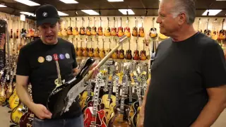 Joe Bonamassa shops at Norman's Rare Guitars