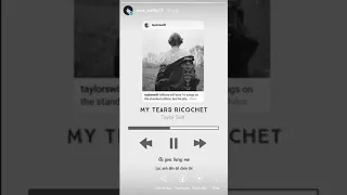 [Lyrics+Vietsub] Taylor Swift - My Tears Ricochet