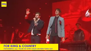 for KING + COUNTRY | 'joy' LIVE on Good Morning America | New Years Day 2021