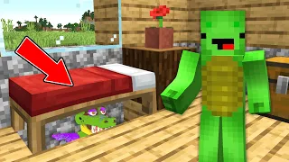 Strange Guest Under The Bed in Minecraft Challenge - Maizen