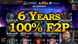 Full Account Tour - 100% F2P | Marvel Contest of Champions