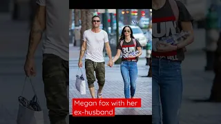 Megan fox with her ex-husband Brian Austin Green #shorts #youtubeshorts #couple #viral