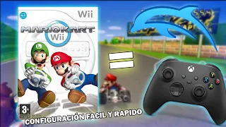 CONFIGURAR CONTROL XBOX SERIES S/ONE/360 PARA JUGAR MARIO KART WII EN EMULADOR DOLPHIN | MØØNSLAYER