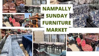 Nampally Sunday Second Hand Furniture Market