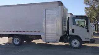 2012 Isuzu NRR with Side Step Door Package Delivery