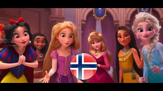 Vanellope meets the Disney Princesses (Norwegian) | RALPH BREAKS THE INTERNET