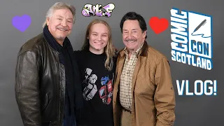 MEETING FRANK WELKER AND PETER CULLEN... FOR REAL!!! | Comic Con Scotland October 2022 vlog.