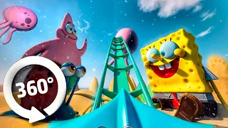 VR 360 SpongeBob Roller Coaster