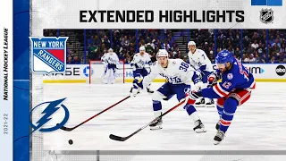 New York Rangers vs Tampa Bay Lightning Mar 19, 2022 HIGHLIGHTS