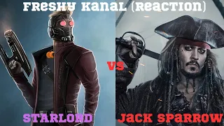 THIS MID CREDIT SCENE IS CRAZY!!! Star-Lord vs Captain Jack Sparrow | @FreshyKanal |#rap  |Reaction|