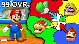 Mario Baseball Imperialism but everyone is in their prime!
