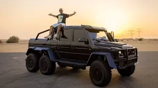 CRUISING IN THE MERCEDES BRABUS 6X6!!!