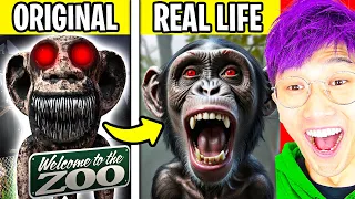 ALL ZOONOMALY MONSTERS In REAL LIFE!? (LANKYBOX REACTION!)
