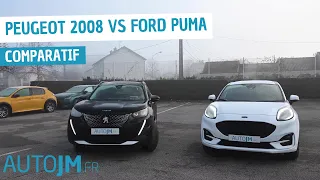 Battle Peugeot 2008 VS Ford Puma : quel SUV est fait pour vous ?