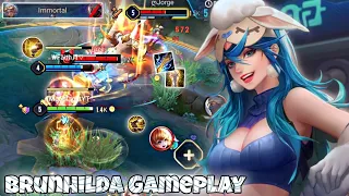 Brunhilda Dragon Lane Pro Gameplay | Best Long Range ADC | Arena of Valor Liên Quân mobile CoT