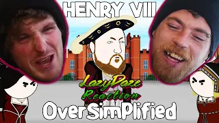 He really was remembered for all the wife Killing 😂 Lazy Daze Reaction: Oversimplified Henry VIII