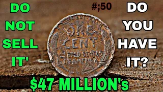 HIGH VALUABLE TOP 50 LINCOLN PENNIES IN HISTORY COINS WORTH MONEY!