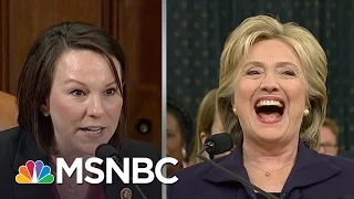 Hillary Clinton Has Moment Of Levity 9 Hours Into Benghazi Hearing | Rachel Maddow | MSNBC