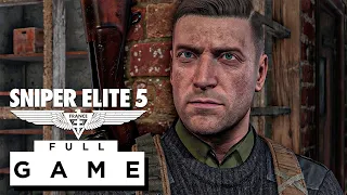 SNIPER ELITE 5 FULL GAME Walkthrough Gameplay - (4K 60FPS) - No Commentary